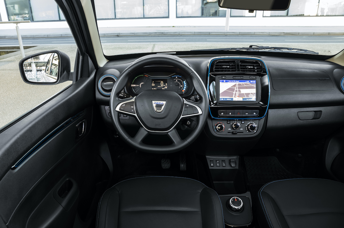 Dacia Spring facia interior